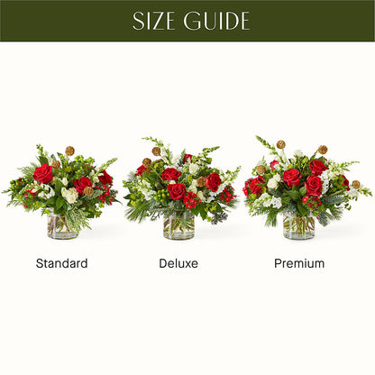 Deck the Halls Bouquet – PICKET FENCE FLORAL & DESIGN, Holland MI