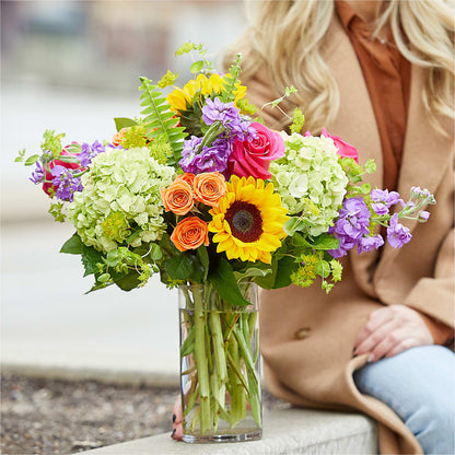 Vibrant Greetings Bouquet – PICKET FENCE FLORAL & DESIGN, Holland MI