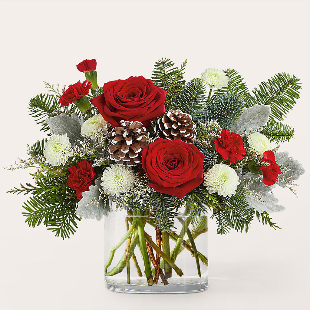 Yule Cheer Bouquet – PICKET FENCE FLORAL & DESIGN, Holland MI