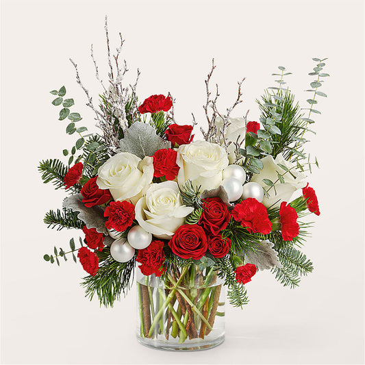 Trimming the Tree Bouquet – PICKET FENCE FLORAL & DESIGN, Holland MI