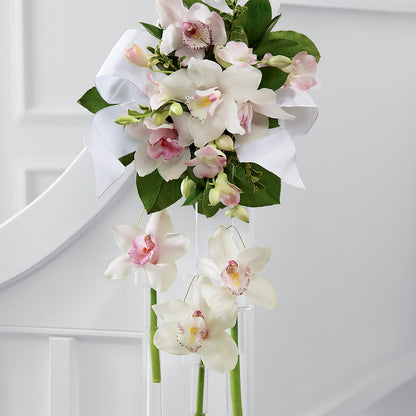 Perfect Entrance Pew Arrangement – PICKET FENCE FLORAL & DESIGN, Holland MI