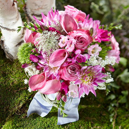 Pink Profusion Bouquet – PICKET FENCE FLORAL & DESIGN, Holland MI