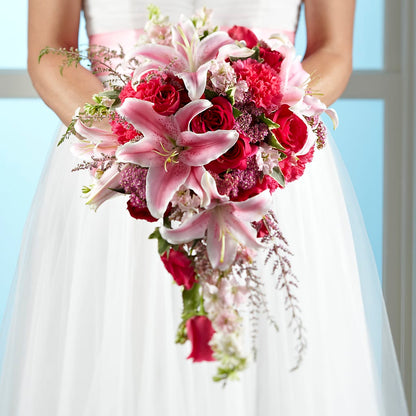 Lily & Rose Bouquet – PICKET FENCE FLORAL & DESIGN, Holland MI