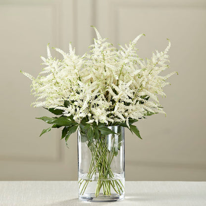 White Astilbe Bouquet – PICKET FENCE FLORAL & DESIGN, Holland MI